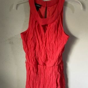coral dress